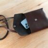 Small Bison Leather Purse