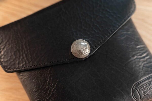 Small Bison Leather Purse