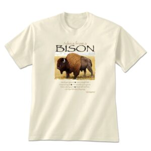 Bison Advice T-shirt with Tatanka: Story of the Bison logo