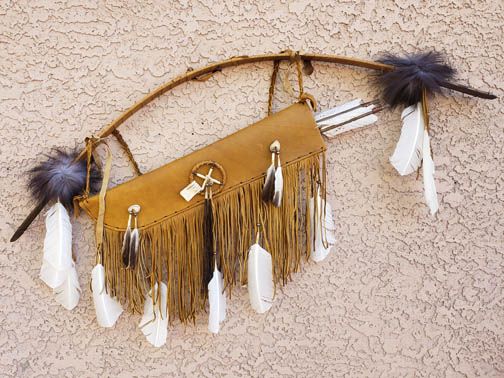 tanquiver Quiver with Bow & Arrow Wall Hanging